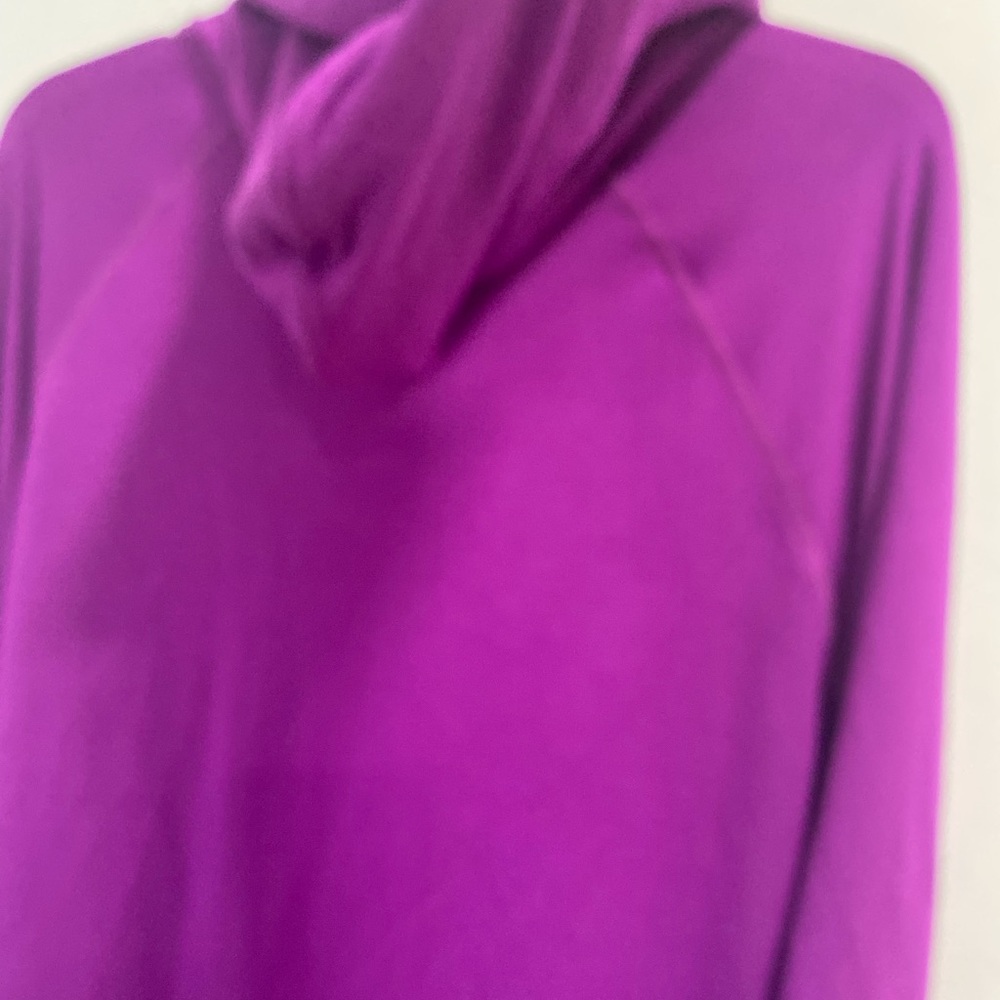 RALPH LAUREN hoodie blouse NWOUT tag size L purple - Picture 12 of 15